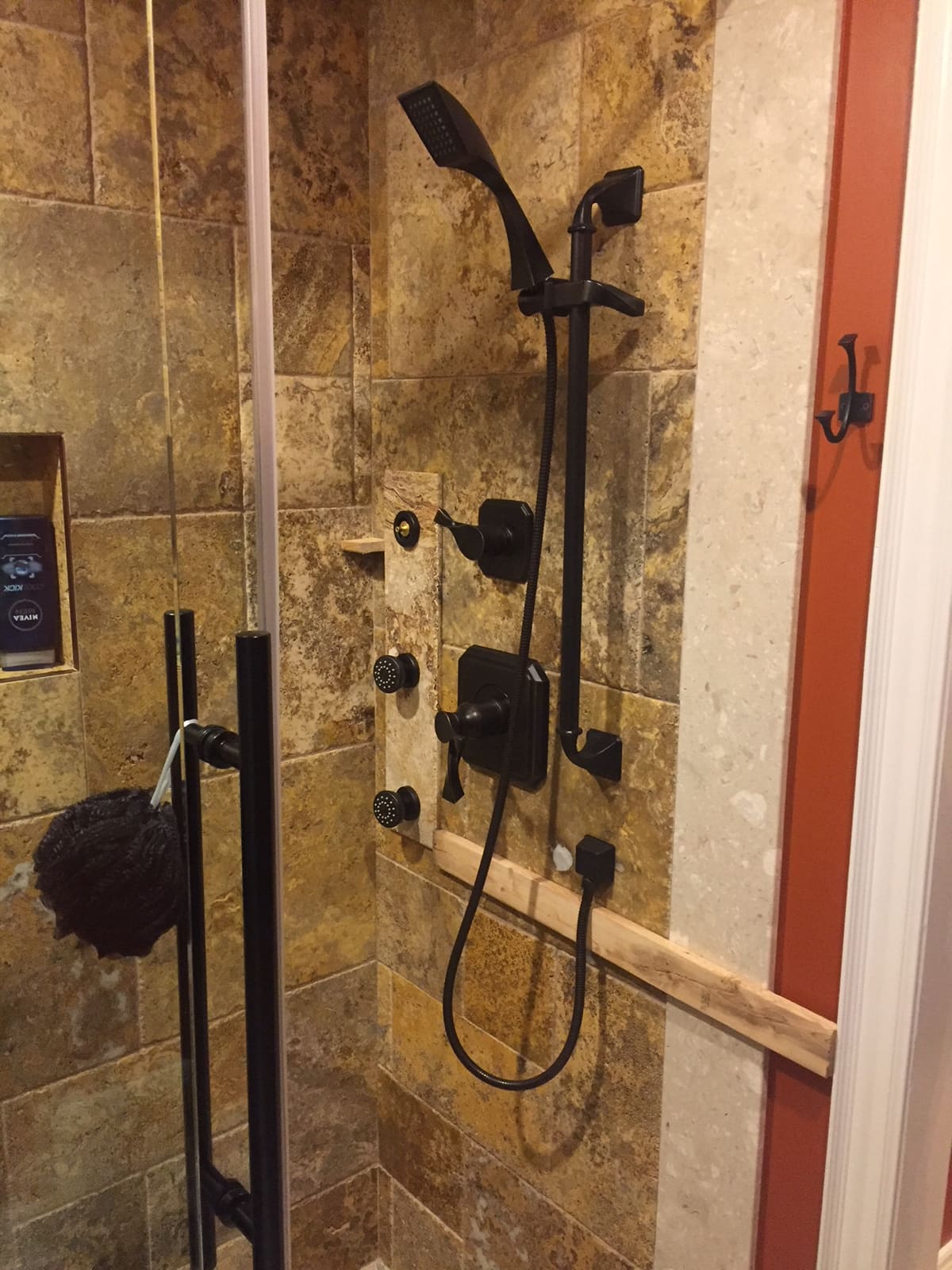 Completion of multi-head and body wash fixtures — Bathroom Plumbing project by Glen The Plumber