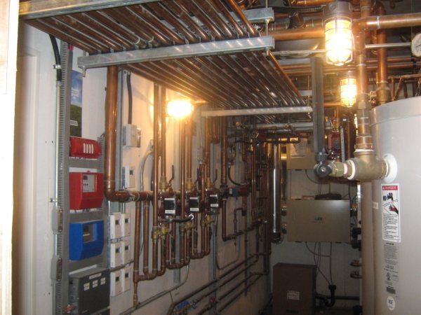 Mechanical room installation — Mechanical & Heating project by Glen The Plumber