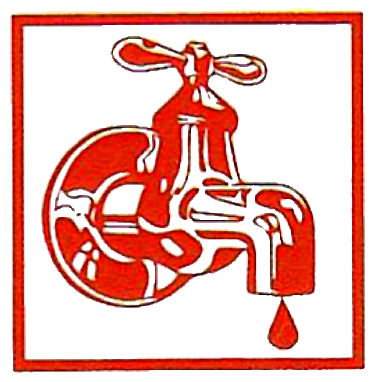 Glen The Plumber's original hand-drawn faucet logo